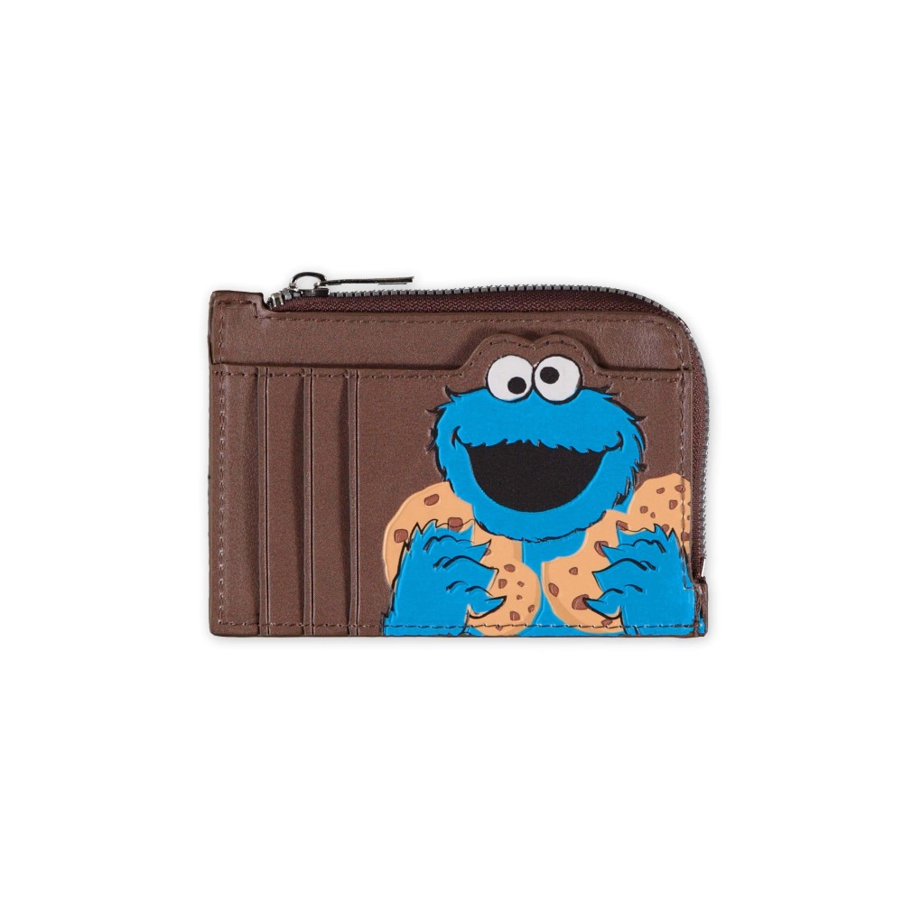 Sesame Street - Cookie Monster Portecartes - Marron